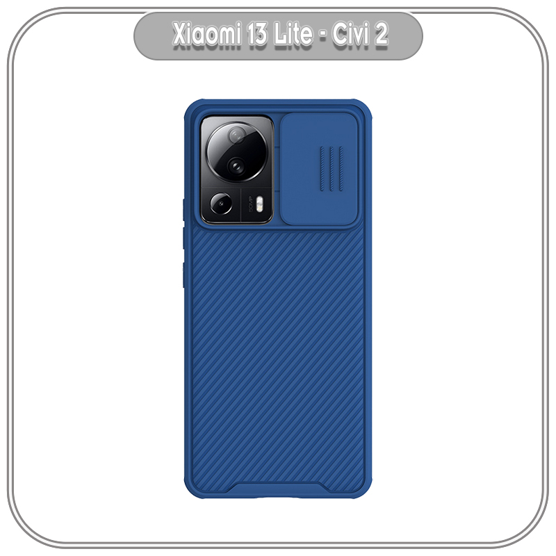 Ốp lưng cho Xiaomi 13 Lite Civi 2 Nillkin CamShield Pro che camera - Hàng Nhập Khẩu