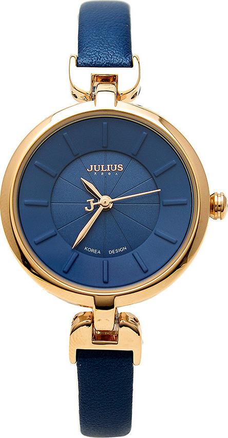 Đồng Hồ Nữ Dây Da Julius Ju1068 - Xanh Dương