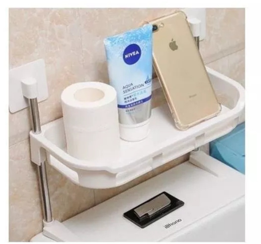 Kệ Nhà Tắm Kệ Để Đồ Phòng-Tắm Kệ Nhà Vệ Sinh Toilet-Kệ Để Bồn Cầu 3Tầng-Kệ Để Đồ Sau