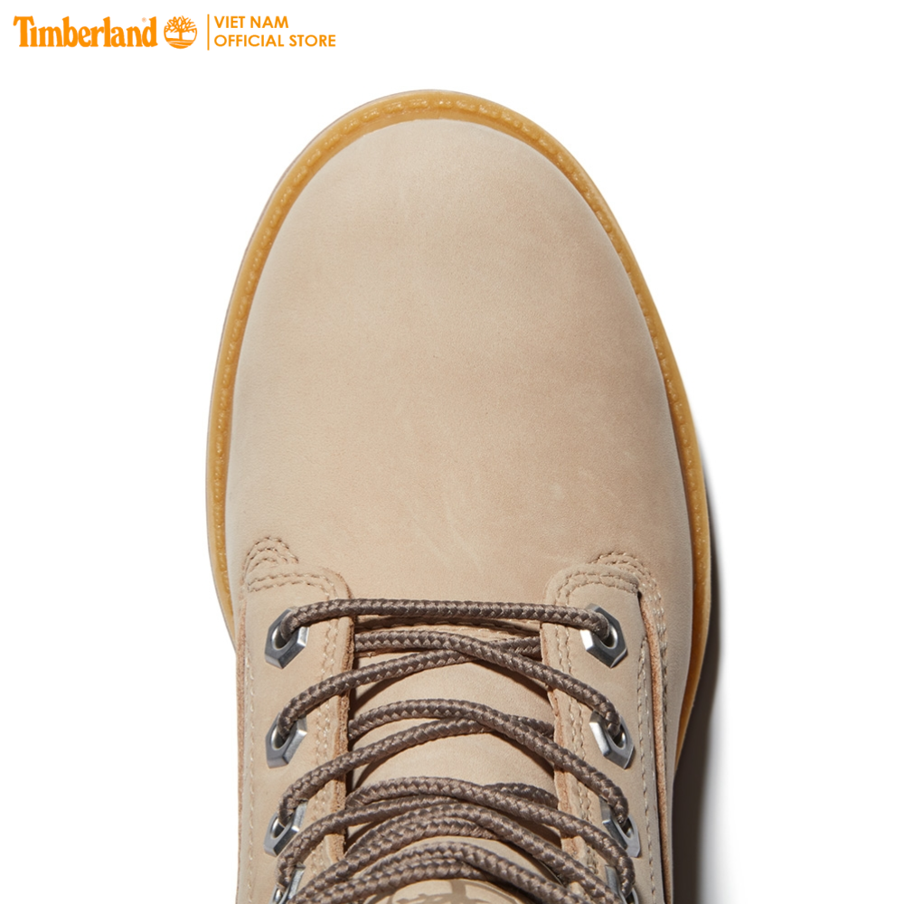 Timberland Giày Boot Nữ - Women’s Waterville 6-Inch Waterproof Boot Light Beige Nubuck TB0A2M26HJ