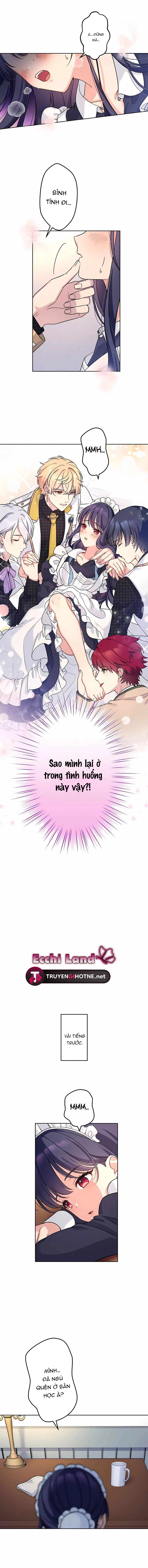 dù chỉ là một người hầu tầm thường, tôi vẫn bị bọn họ hút máu chapter 1.1 4