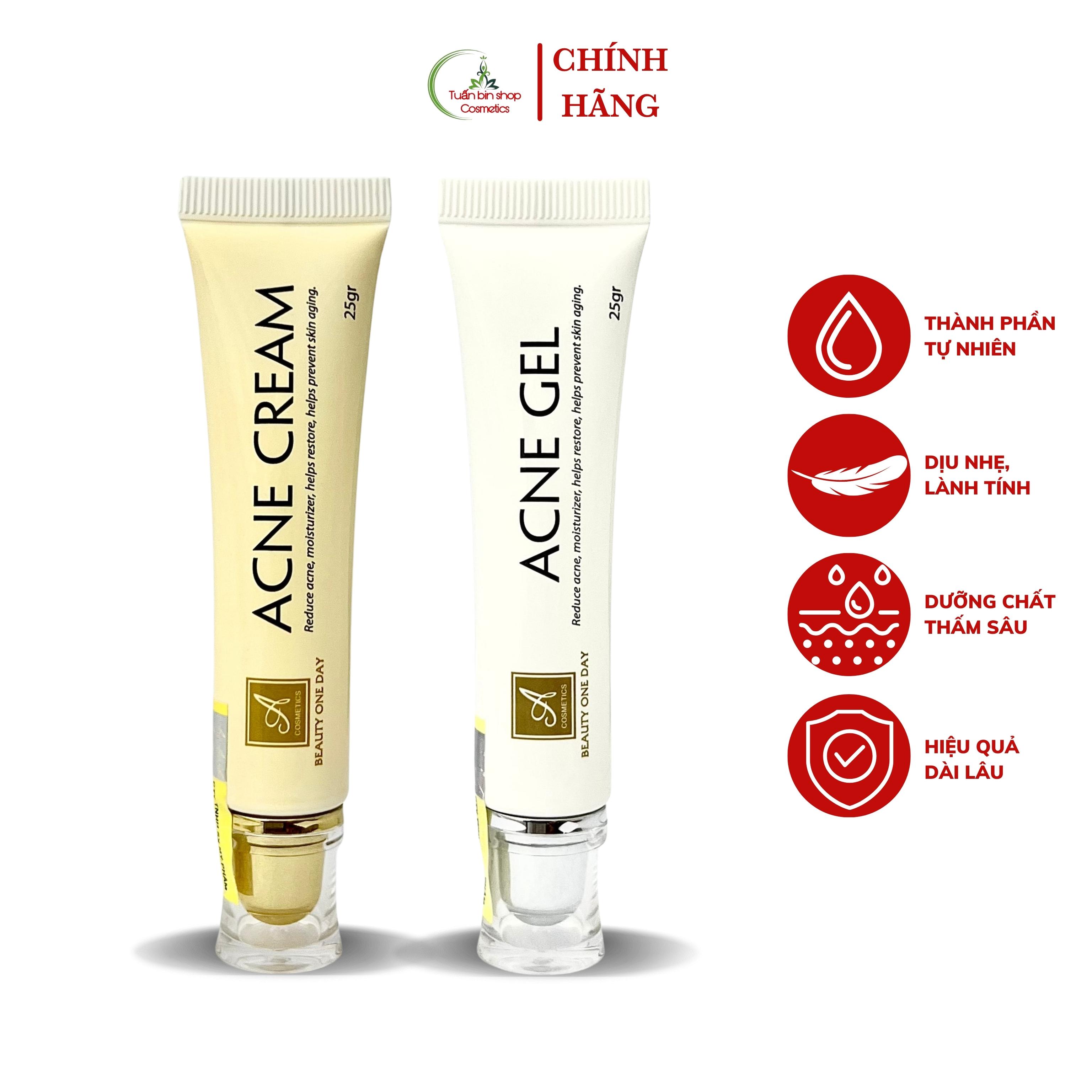 Kem giảm mụn siêu tốc độ Beauty one day Acosmetics, mờ thâm mụn, trắng da mặt 50g