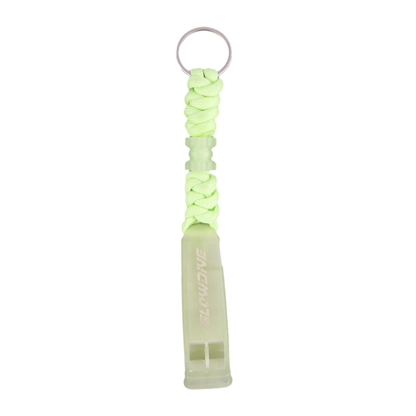 Scuba Diving Whistle Loud Sound Camping with Lanyard and Rings Glow in The Dark Whistle for Kayaking, Snorkeling, Game Event, Hiking