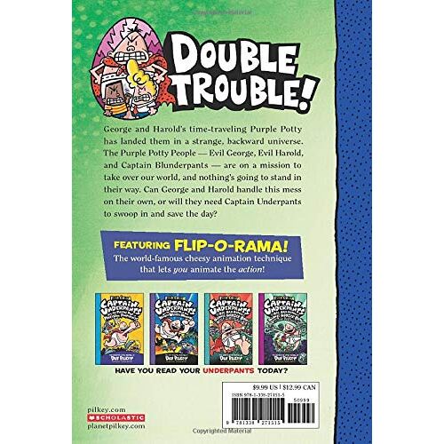 Captain Underpants #8: Captain Underpants And The Preposterous Plight Of The Purple Potty People
