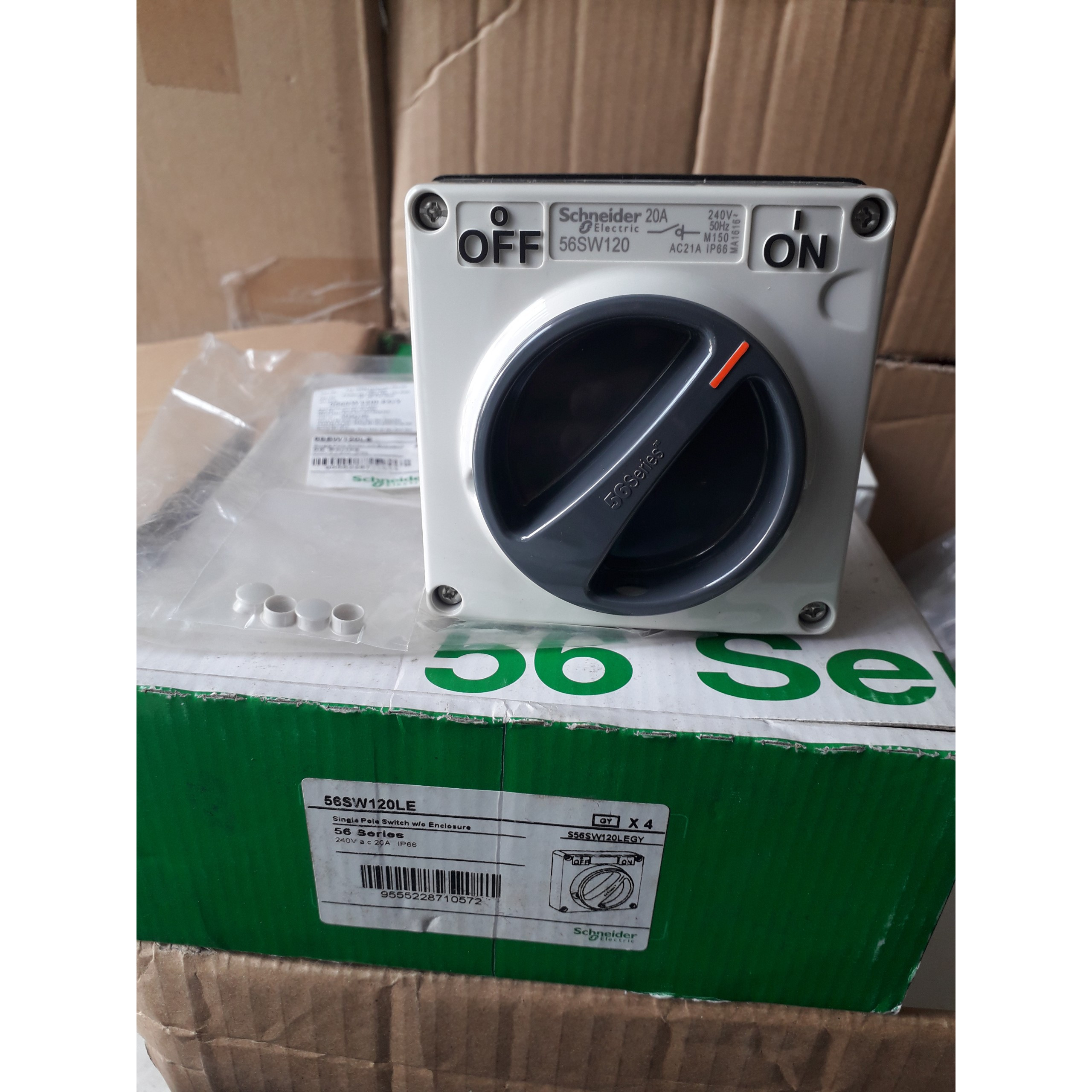 S56SW120LEGY - Bộ chuyển mạch khởi động 20A - 250V, IP66 | Chính hãng |