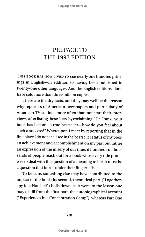 Sách Man's Search For Meaning : The Classic Tribute To Hope From The Holocaust