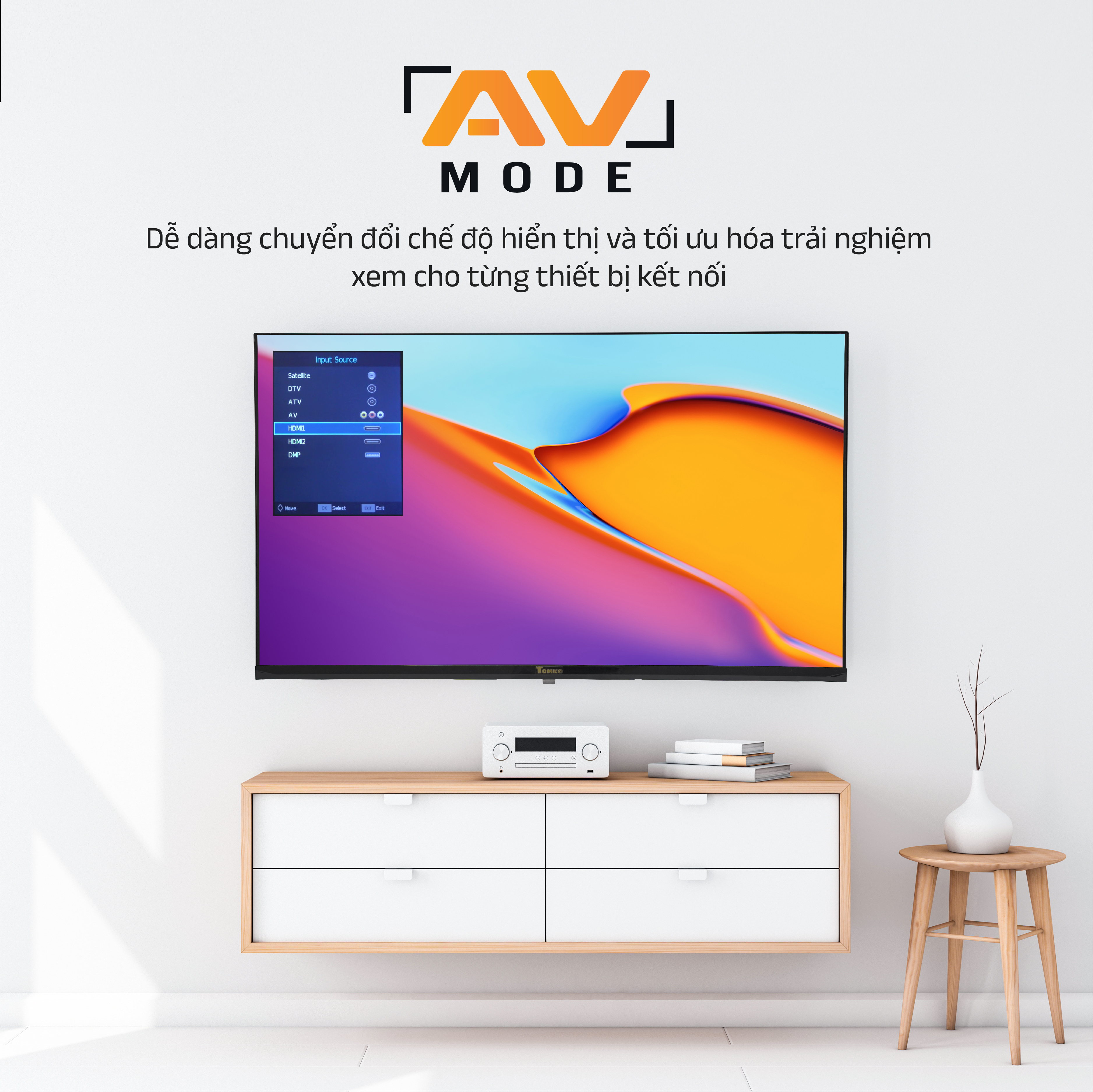 Smart Tivi Tomko 55inch Hàng Chính Hãng - Bảo hành 24 tháng