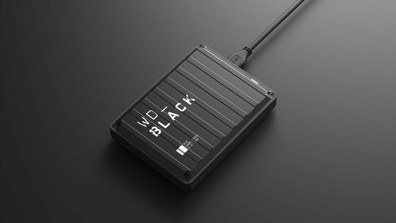 Ổ Cứng Di Động HDD WD Black P10 2.5 inch USB 3.2 - Hàng Nhập Khẩu