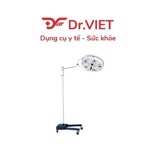 Đèn tiểu phẩu 5 bóng di động (5bóng LED). Phù hợp cho phòng khám, thú y chiếu sáng trong suốt thời gian phẩu thuật, Đảm bảo tính an toàn và đáng tin cậy trong quá trình sử dụng