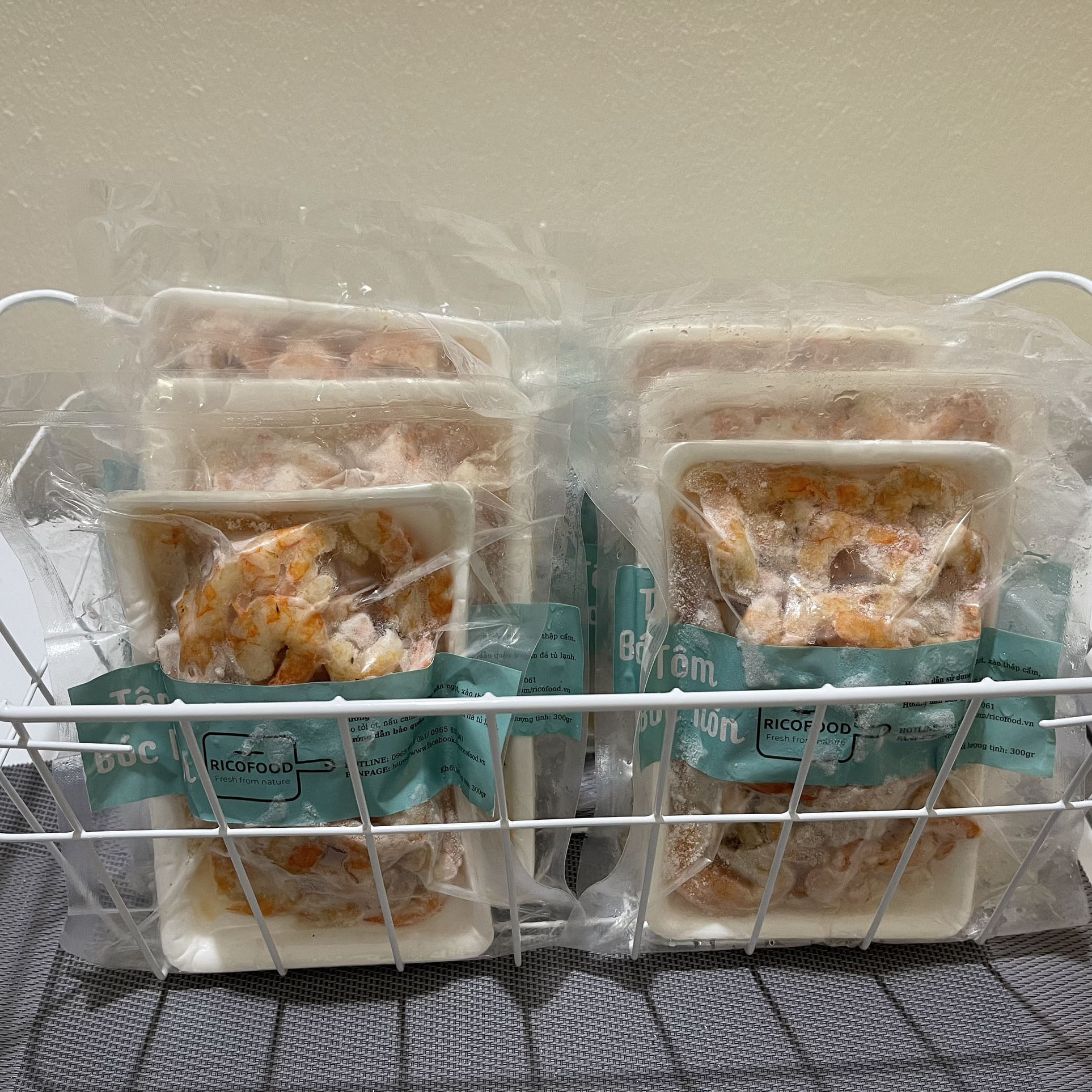 - TÔM BÓC NÕN HẤP RICOFOOD - 300G