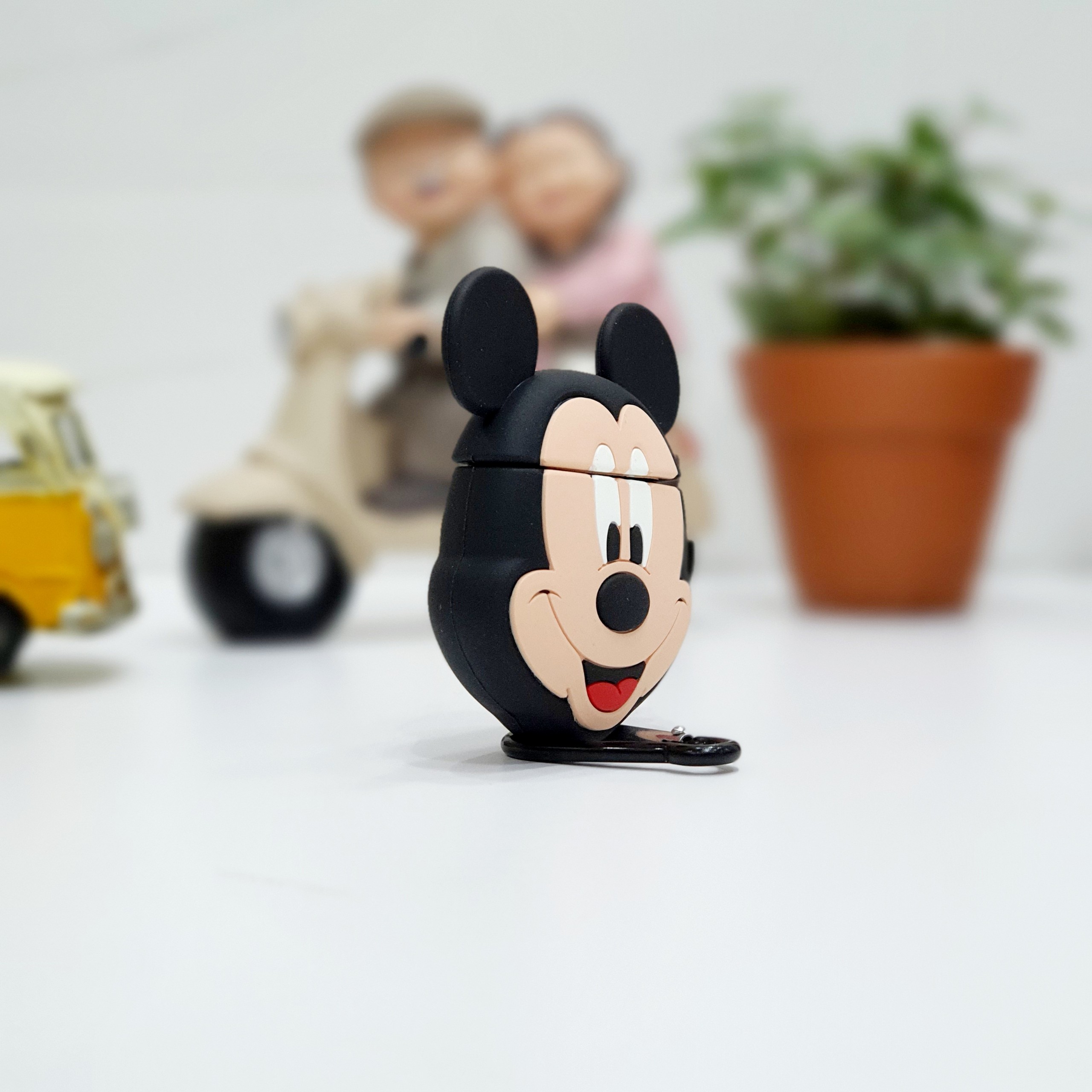 Case Ốp Silicon Bảo Vệ Cho Apple AirPods / AirPods 2 - Chuột Mickey