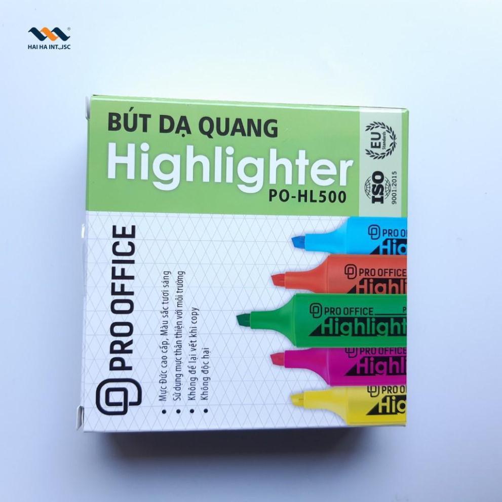 Bút dạ quang highlight PRO-OFFICE HL500 