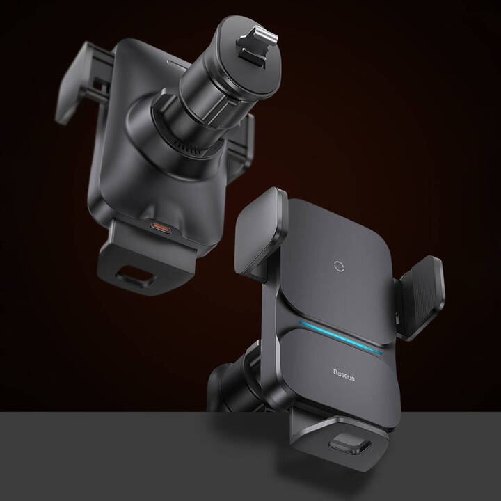 Gía đỡ điện thoại kiêm sạc không dây cao cấp Baseus dùng cho màn hình từ 4.7-7.5 inch - HÀNG NHẬP KHẨU