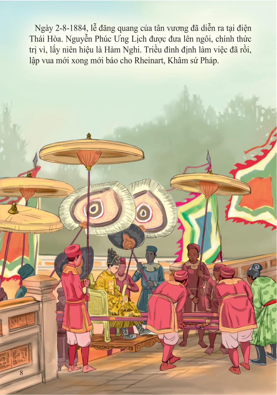 Tranh Truyện Lịch Sử Việt Nam - Hàm Nghi