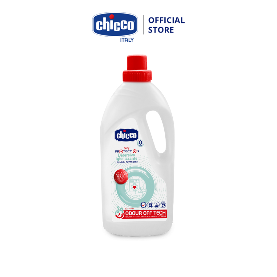 Nước giặt kháng khuẩn Chicco 0M+ dung tích 1,5 lít