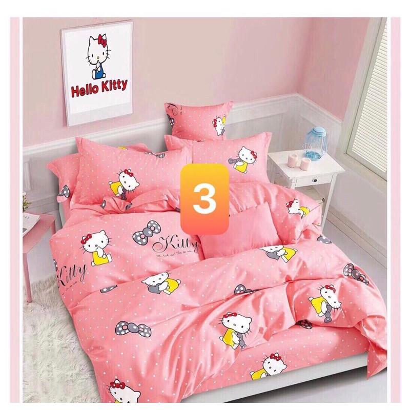 Cotton hàn quốc hàng siêu thị cao cấp ga gối k mền đử size 1m-1m8 nệm 5-30p