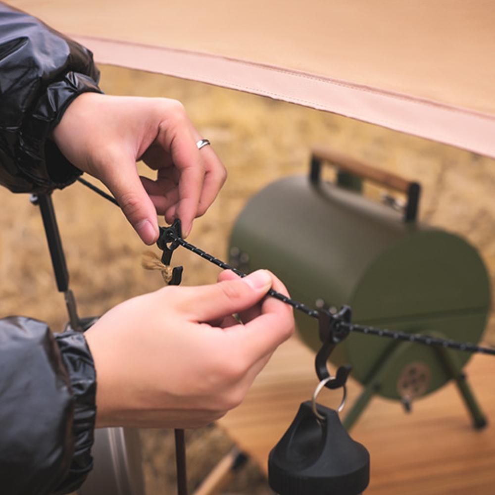 Dây treo đồ treo quần áo đa năng 4.30m du lịch dã ngoại cắm trại