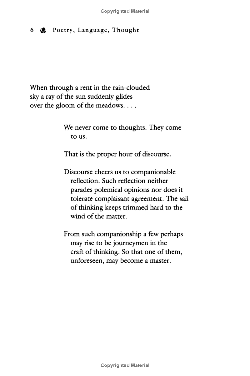 Sách ngoại văn: Harper Perennial Modern Thought - Poetry, Language, Thought