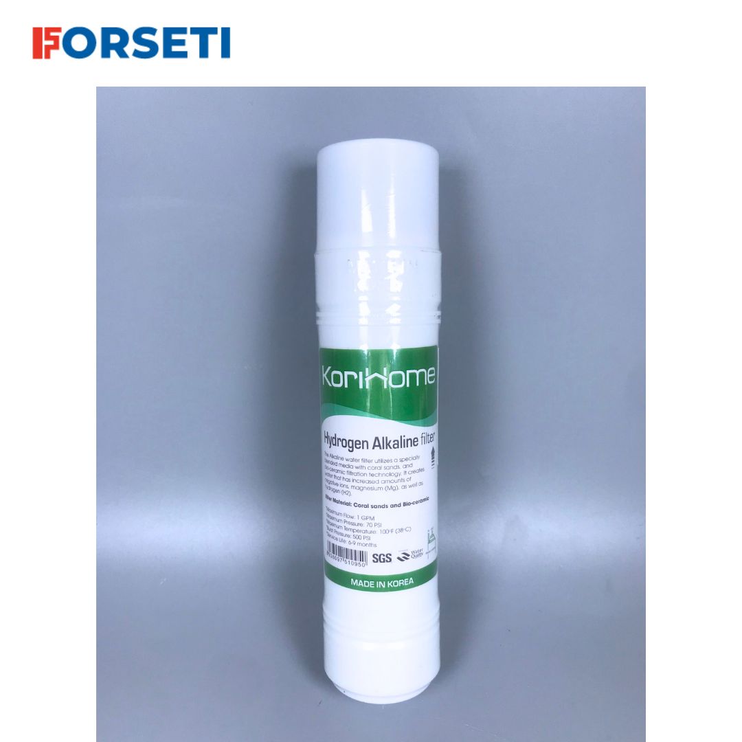 Combo đầy đủ 7 lõi lọc nước Korihome (2 sediment,1 precarbon, 1 postcarbon, 1 nanosilver, 1 hydrogen, 1 RO)