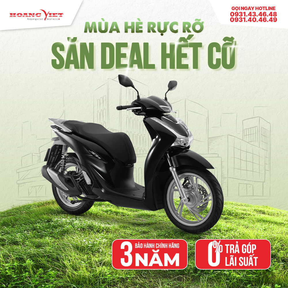 Xe Máy Honda SH 125i 2024 - Phiên Bản Tiêu Chuẩn