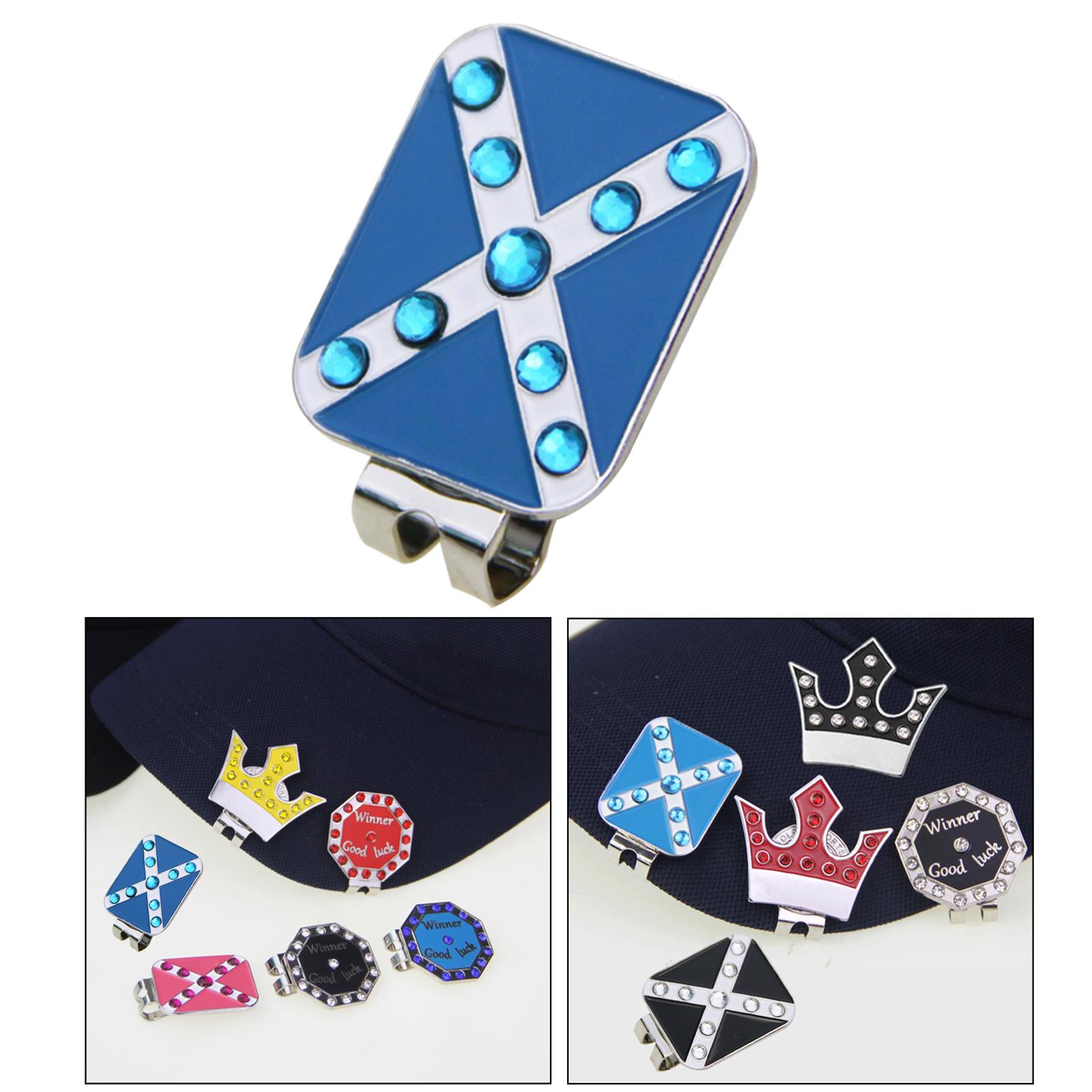 Magnetic Golf Clip Golf Ball Aiming Marker Professional Golf Training Aids Accessories Putting Alignment Training Aids Stylish Golf Ball Markers