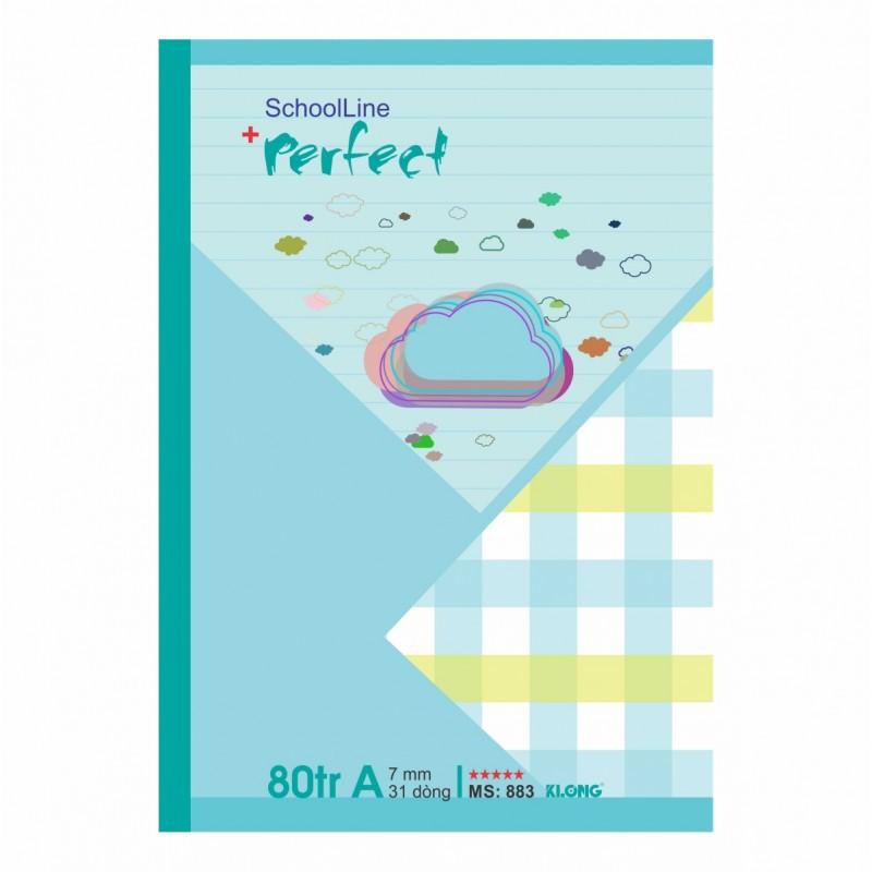 Vở kẻ ngang Perfect KLONG B5 80 trang 70/92; MS: 883