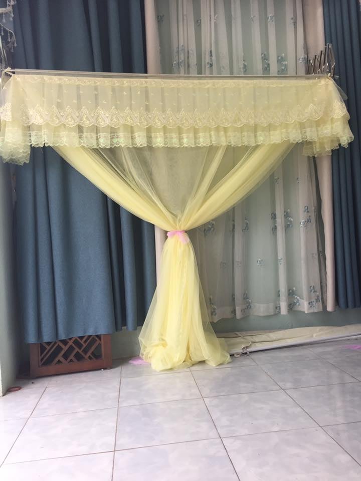 Màn Mùng Khung Xếp Gọn Mẫu Mới 2020 M8x2M- Trọn Bộ Màn Kèm Khung