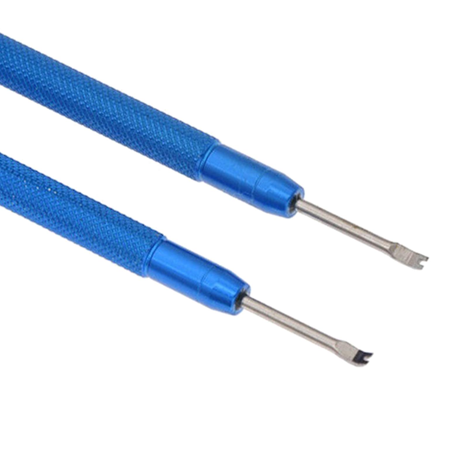 2x Link Pin Removal Bar Tool Set for Watch Wrist Bands Removal red