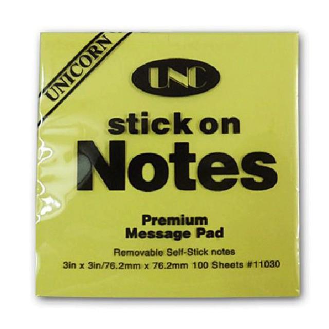 Giấy Note UNC Nhiều Kích Thước - 100 tờ