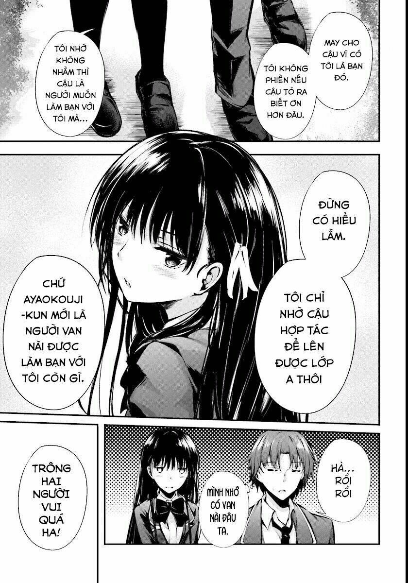 chào mừng đến với lớp học thượng đẳng: √horikita chapter 3 26