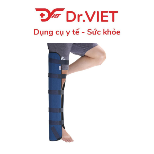 Nẹp máng đùi lớn hỗ trợ cố định vùng đùi sau chấn thương