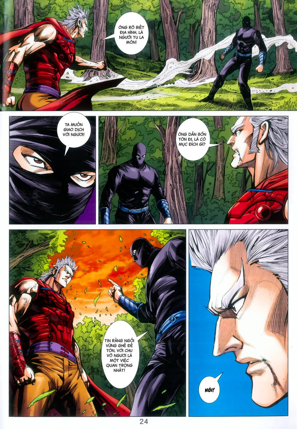 Long Hổ 5 Thế 3 Thế Cừu chapter 91 25