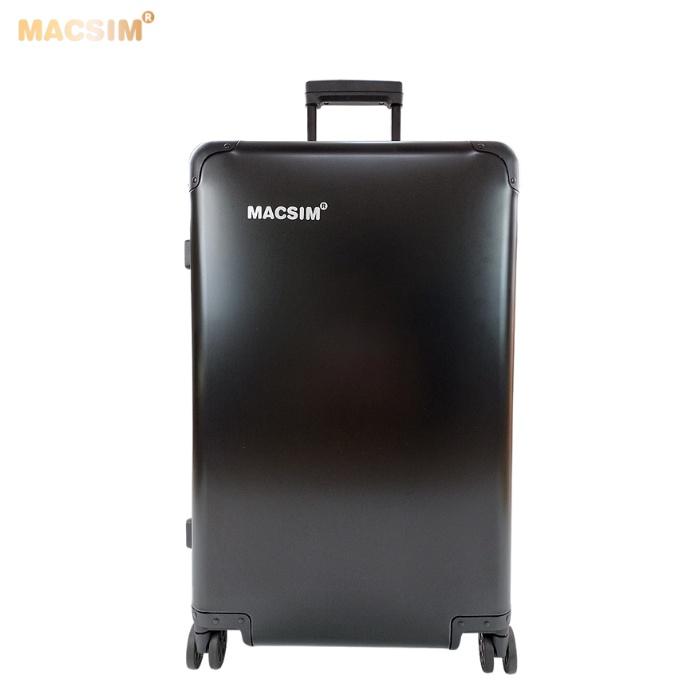 Vali hợp kim nhôm nguyên khối MS1318 Macsim cao cấp màu ti-gold, màu bạc, màu đen cỡ 24inches