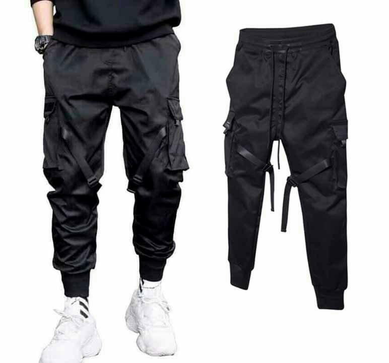 [FREESHIP] Quần KaKi Nam Có Dáng Cao Phối Form Cực Đẹp Kèm Túi Bên Sát Quần Siêu Đẹp Hàng Hot Trend HTM FASHION - Đen