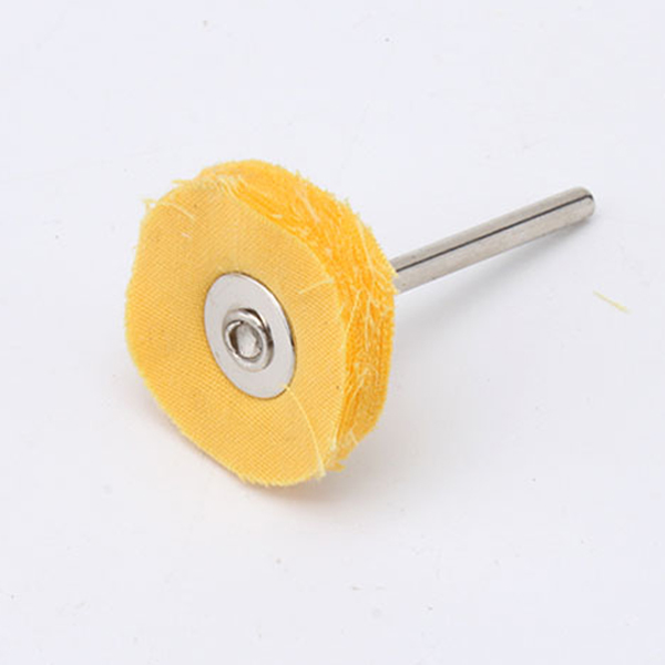 Bộ 5 Bánh đánh bóng bằng vải 25mm kèm trục nối cho khoan điện mini đa năng Milliken  NL-3062