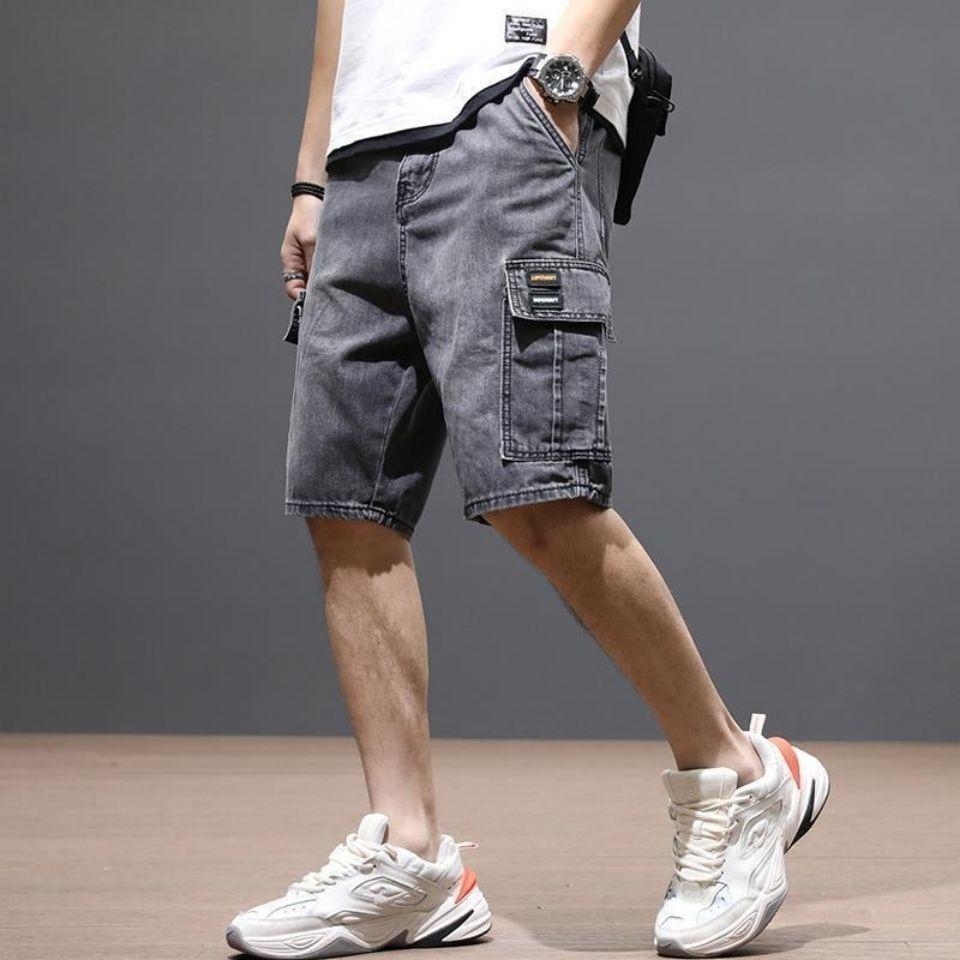 Quần Short Denim Màu Sắc Thời Trang Mùa Hè Cho Nam