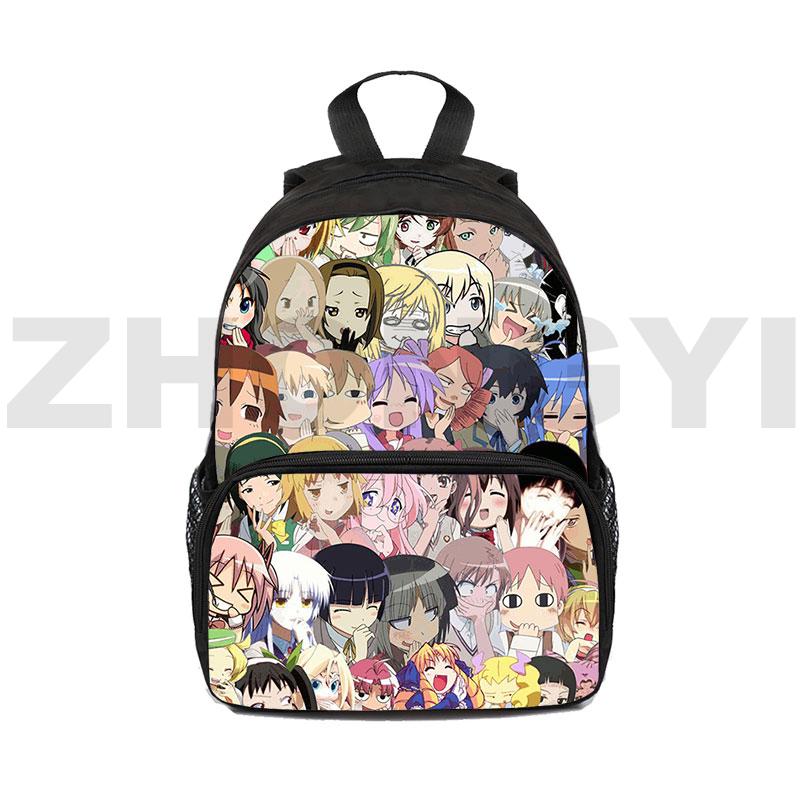 12/16 Inch Mini Trẻ Em 3D In Ahegao Ba Lô Trẻ Em Anime Đáng Hentai Túi Sinh Đựng Mẫu Giáo Ba Lô Trở Lại Trường Học