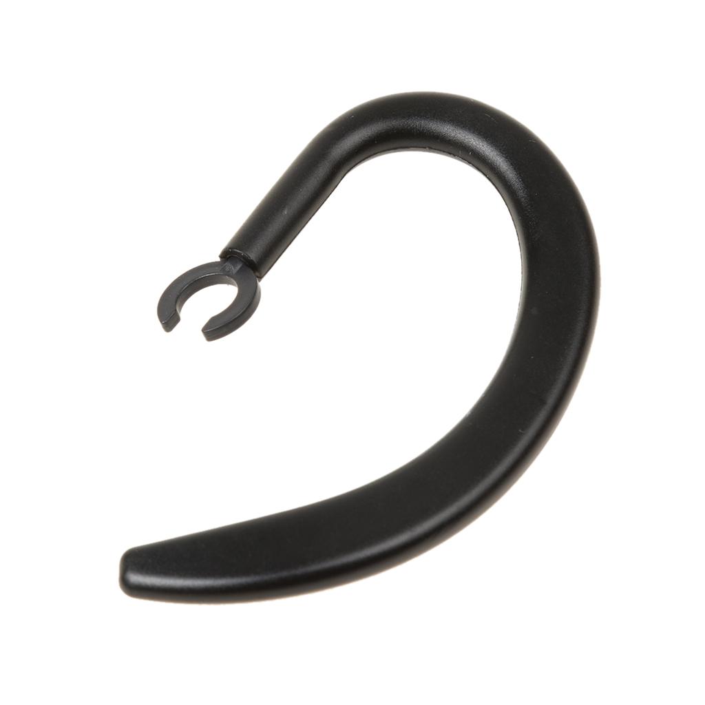6 Pieces Replacement Earhook Bluetooth Headset Earpiece Ear Hook Clip Black