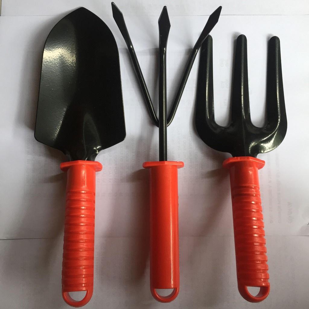 Bộ 3 Dụng Cụ Làm Vườn cán nhựa cao cấp LV95