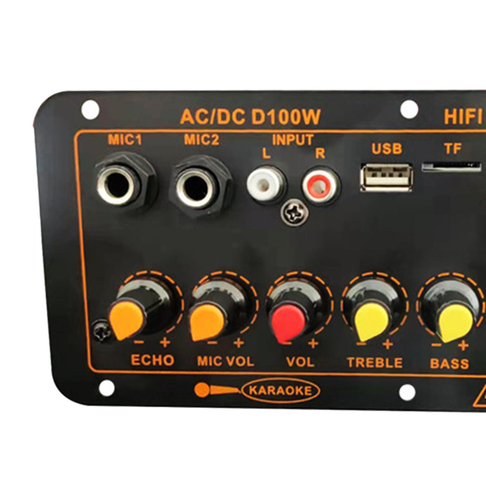 Audio Amplifier Board 100W Premium Subwoofer Amplifier Module for Home Audio
