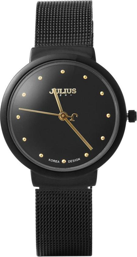 Đồng Hồ Nữ Dây Thép Julius JA426 (30mm) - Đen