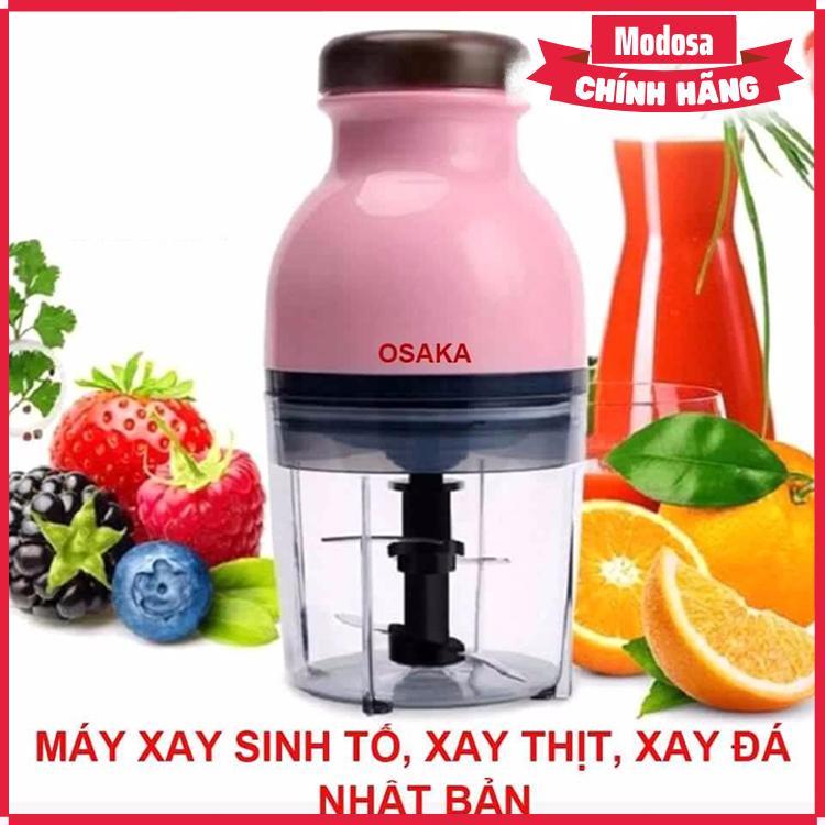 Máy Xay Sinh Tố Modosa Mini Cầm Tay 2 Lưỡi Osaka Dùng Để Xay Thịt Xay Hoa Quả Xay Cháo Cho Bé Yêu Đa Năng Tiện Dụng Nhỏ Gọn - Hàng Chính Hãng