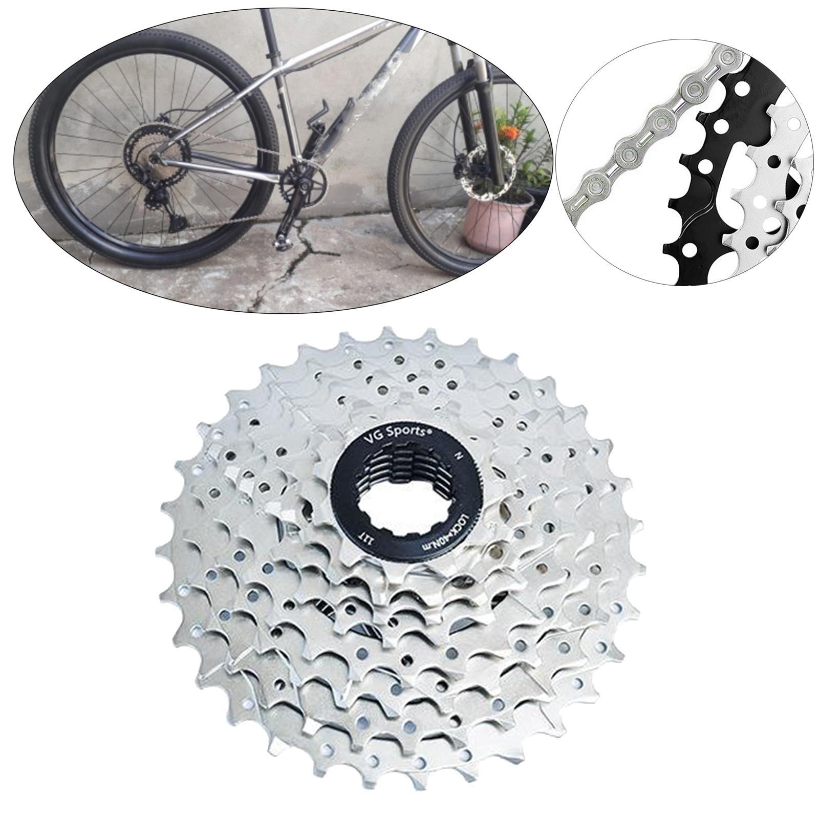 2xMTB 8 9 10 Cassete 11-25T/46T Cassette Freewheel 8 11-32T