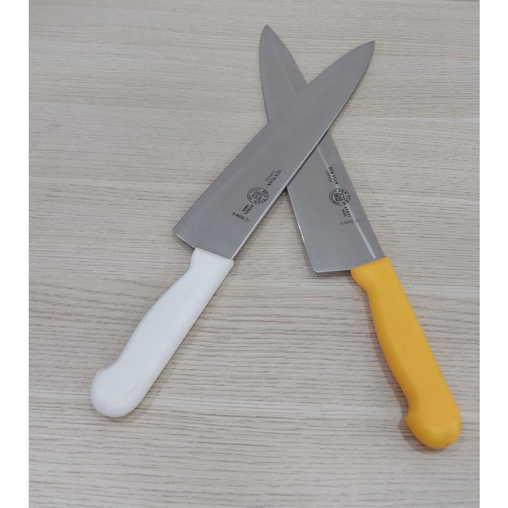 Dao bếp cán nhựa 6 màu nhiều lựa chọn