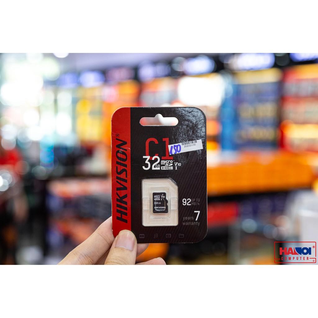 Thẻ Nhớ 32Gb ️ Hikvision Micro SD Class 10 ️- Hàng Chính hãng Anh Ngọc