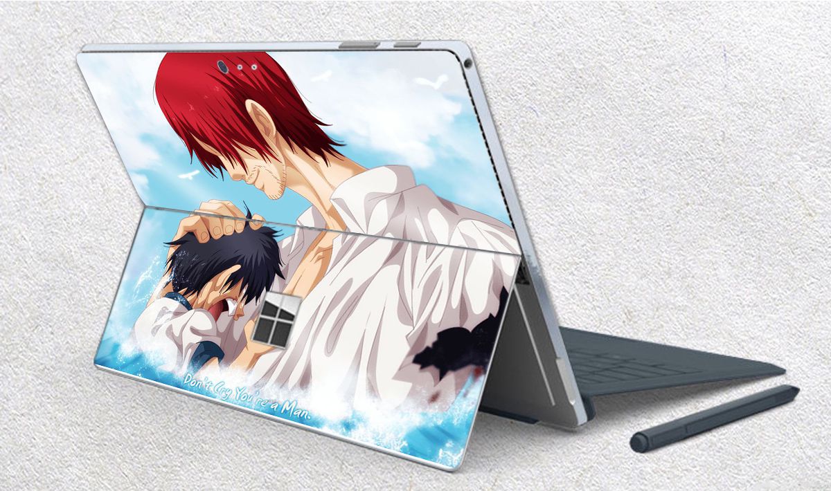 Skin dán hình One Piece x14 cho Surface Go, Pro 2, Pro 3, Pro 4, Pro 5, Pro 6, Pro 7, Pro X