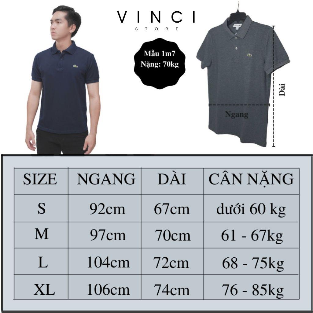 Áo Polo Nam Có Cổ Tay Ngắn VNXK