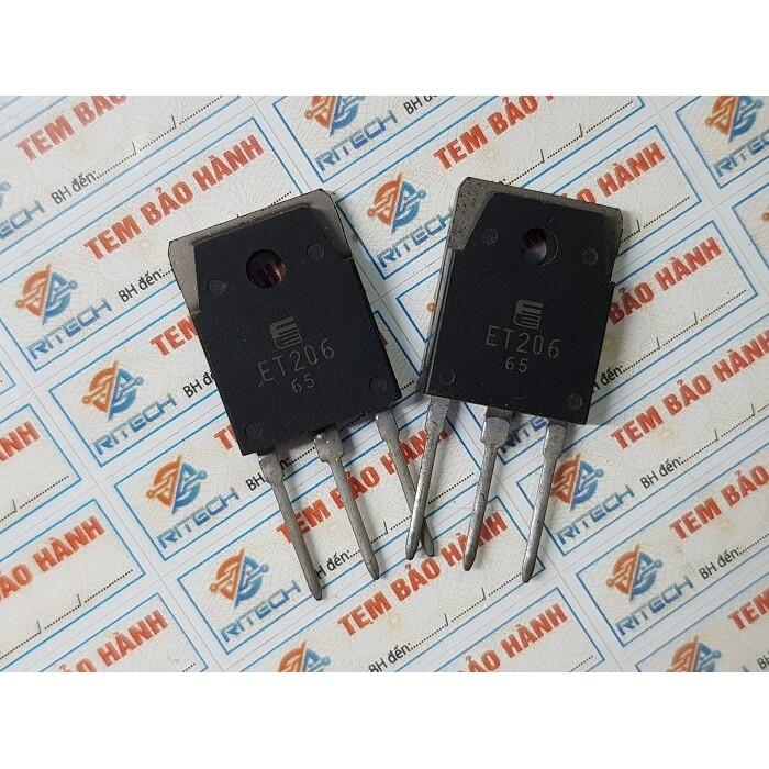 ET206 Transistor NPN 850V/10A/80W TO-3P hàng chính hãng