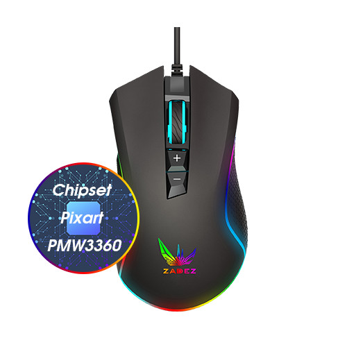 CHUỘT GAMING CAO CẤP ZADEZ GT-615PM - HÀNG CHÍNH HÃNG