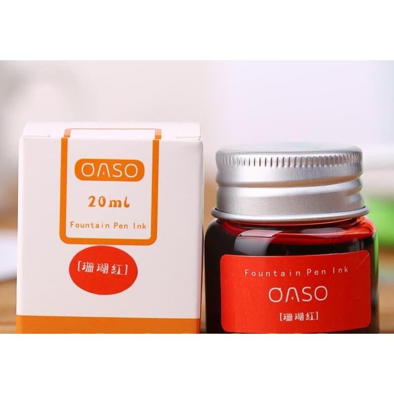 Mực bút máy Oaso nhanh khô, không lắng cặnOE